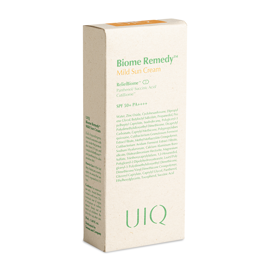 ضد آفتاب مینرال فیزیکال یو آی کیو مدل Biome Remedy با SPF50+ برای همه پوست‌ها ۵۰ میلی لیتر | عکس 3