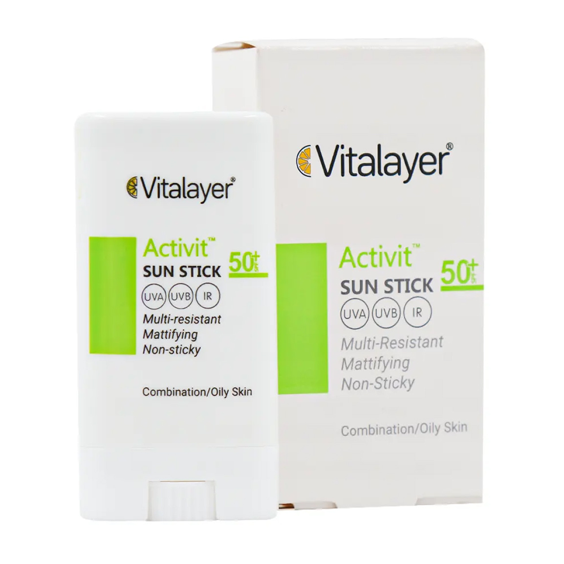 ضد آفتاب استیکی ویتالیر مدل Activit SPF50 مناسب پوست چرب مختلط ۱۵ گرم | عکس 2