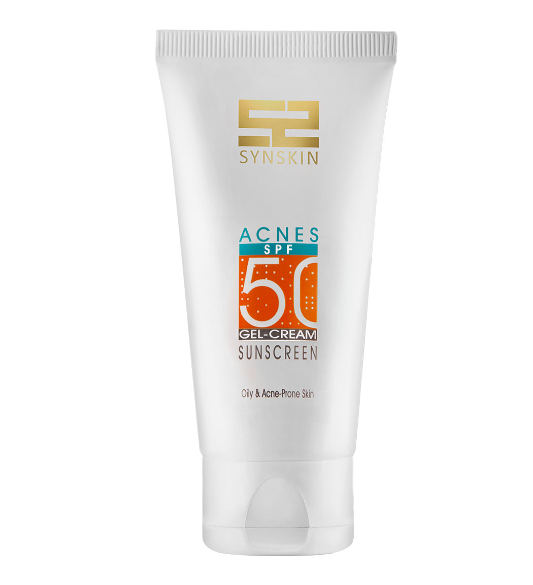 کرم ژل ضد آفتاب ساین اسکین مدل Acnes SPF50 مناسب پوست چرب ۵۰ میلی لیتر