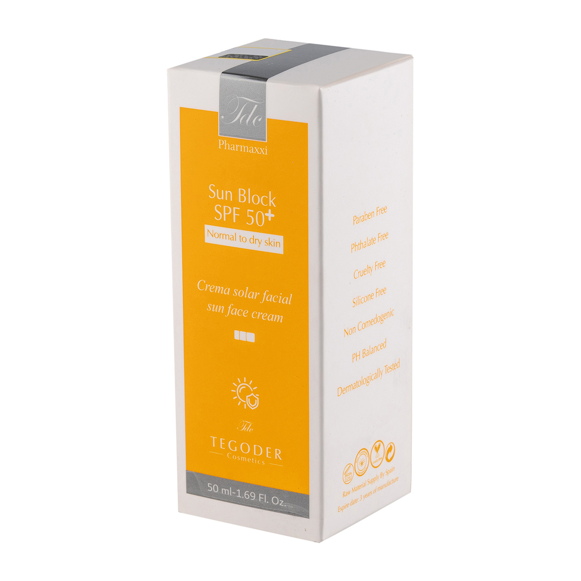 کرم ضد آفتاب تگودر مدل Tegoder SPF50 مناسب پوست نرمال تا خشک ۵۰ میلی لیتر | عکس 4