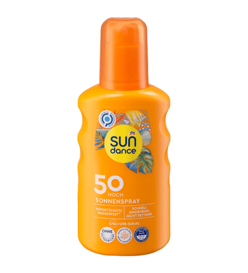اسپری ضد آفتاب سان دنس Sonnen Spray SPF50 برای انواع پوست ۲۰۰ میلی لیتر